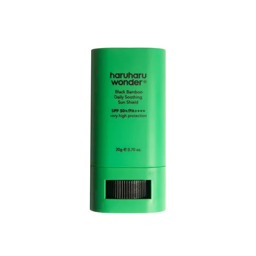HARUHARU WONDER Black Bamboo Sun Shield 20g – Lightweight SPF Protection