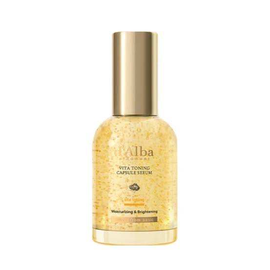 d'Alba Vita Toning Capsule Serum 50ml – Brightening & Glow Serum