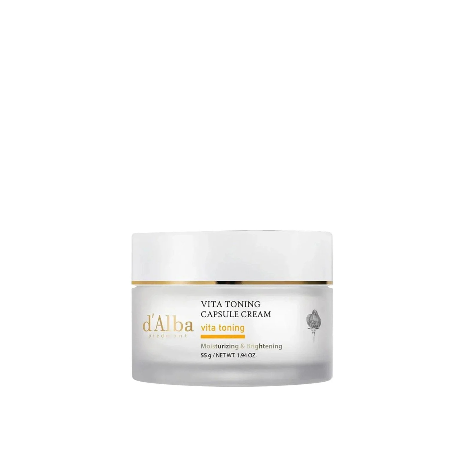 d'Alba Vita Toning Capsule Cream 55g – Brightening & Tone Correcting Moisturizer