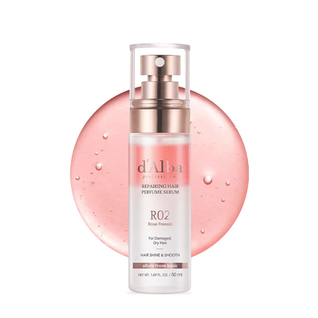 D'ALBA Professional Repairing Hair Perfume Serum 50ml | Repair & Shine Hair Treatment