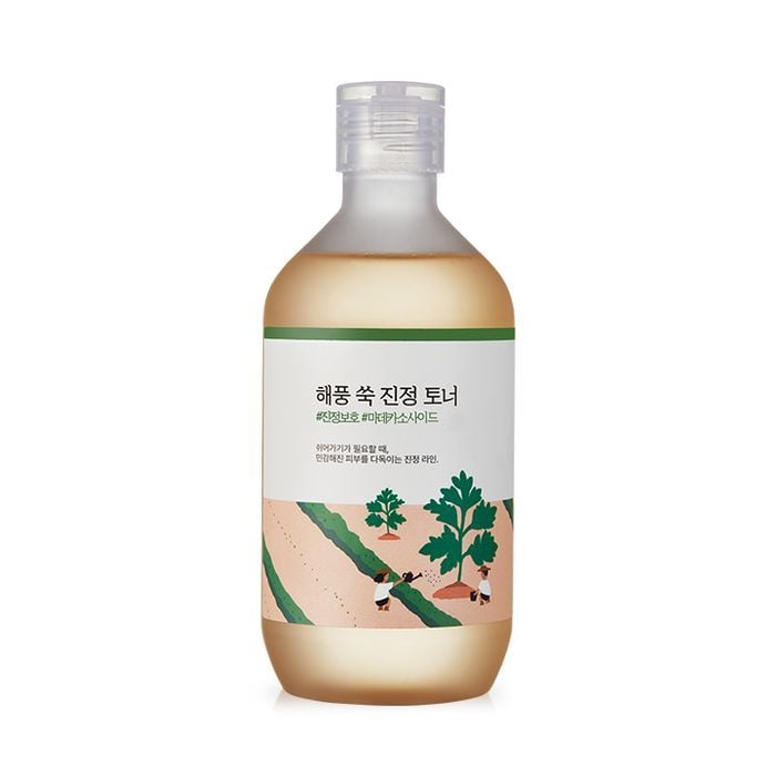 ROUND LAB Mugwort Calming Toner 300ml – Soothing & Hydrating Toner for Sensitive Skin