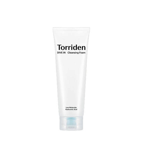 TORRIDEN Dive In Low Molecular Hyaluronic Acid Cleansing Foam 150ml – Hydrating Gentle Cleanser