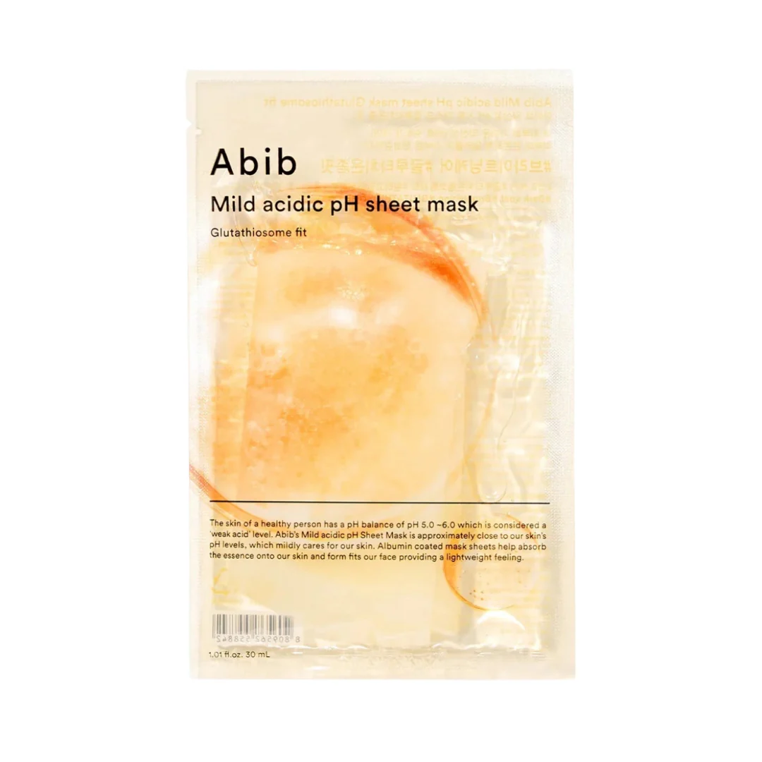 ABIB Mild Acidic pH Sheet Mask Glutathiosome Fit | koreanshopBD