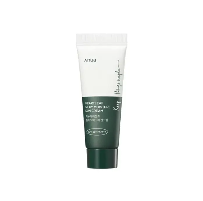 ANUA Heartleaf Silky Moisture Sun Cream Mini 10ml | KoreanshopBD